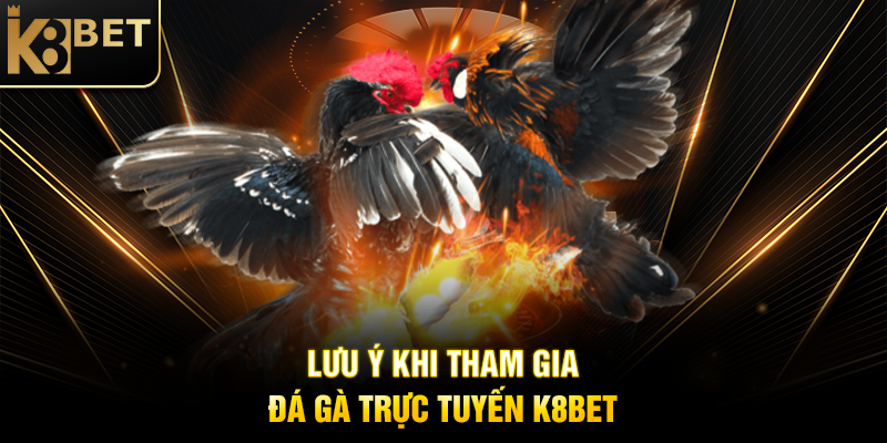 Đá Gà Trực Tuyến K8BET: Trải Nghiệm Cá Cược Đậm Chất Việt Nam Lưu Ý Khi Tham Gia Đá Gà Trực Tuyến K8BET